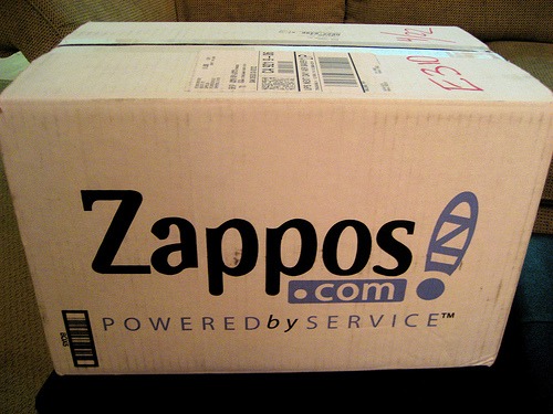 Zappos returns box