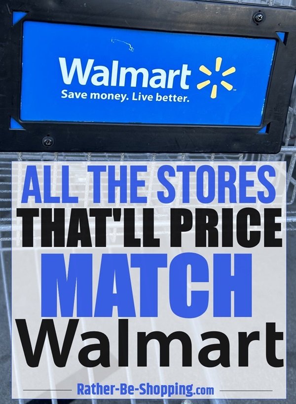 All the Stores That Will Price Match Walmart's Low Prices