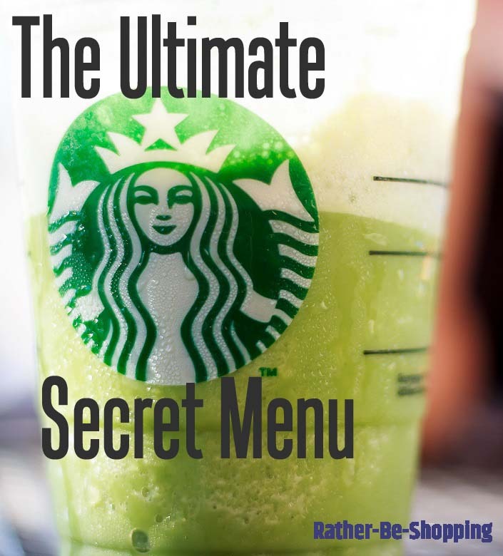 starbucks coffee secret menu