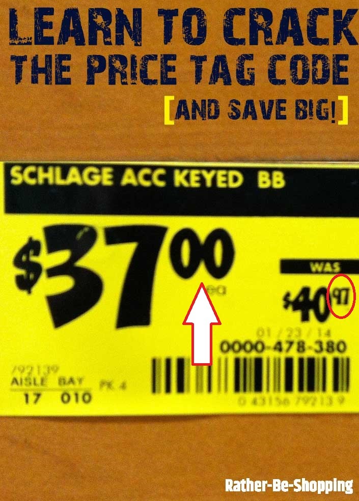 Home Depot Clearance Price Tag Secrets 