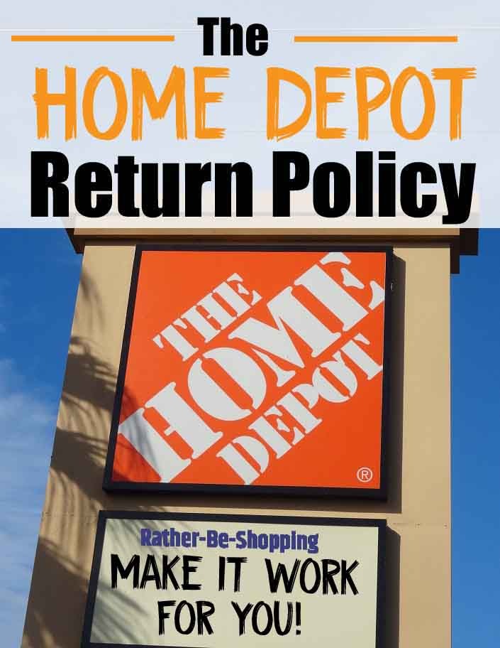 Returning Plants To Home Depot Without Receipt