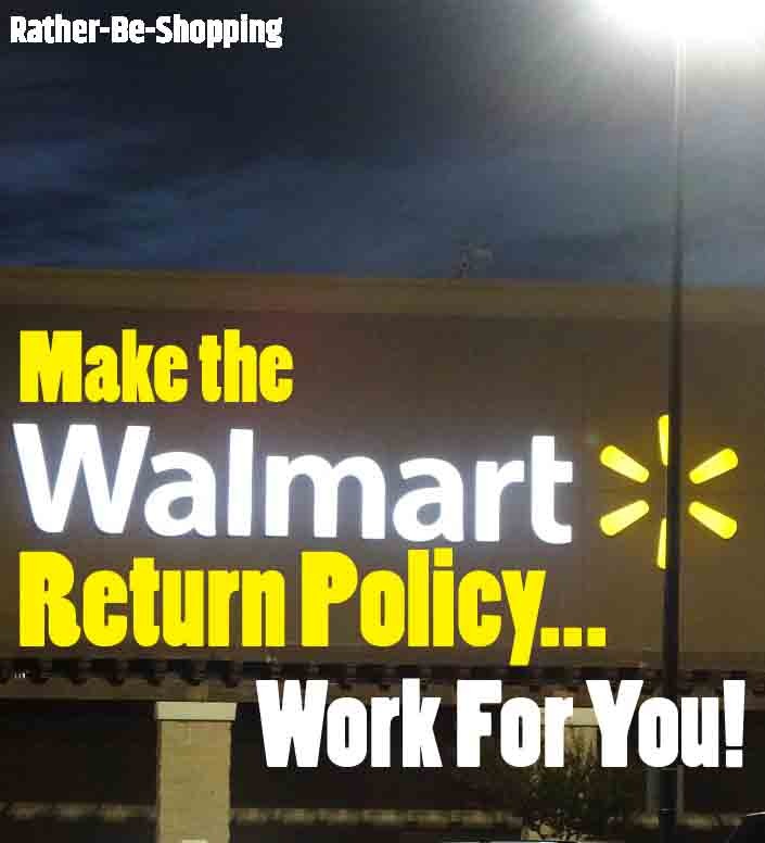 walmart online return policy