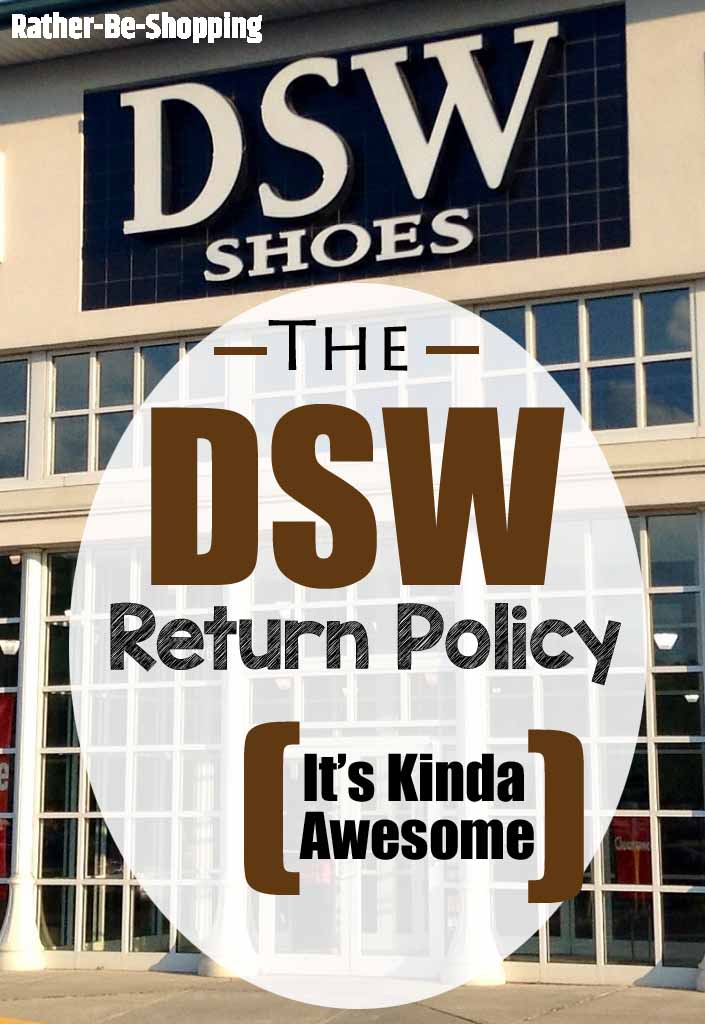 dsw return policy
