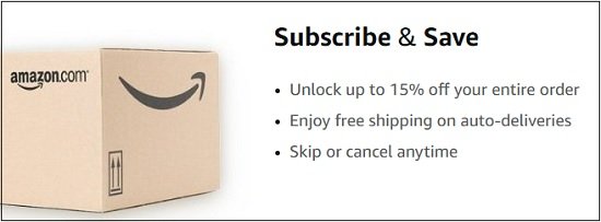 Amazon Subscribe & Save