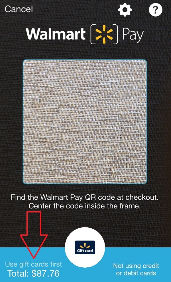 how to scan receipt in walmart app
