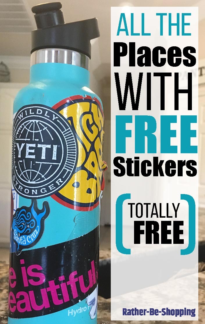 Free Stickers You Can Request Online