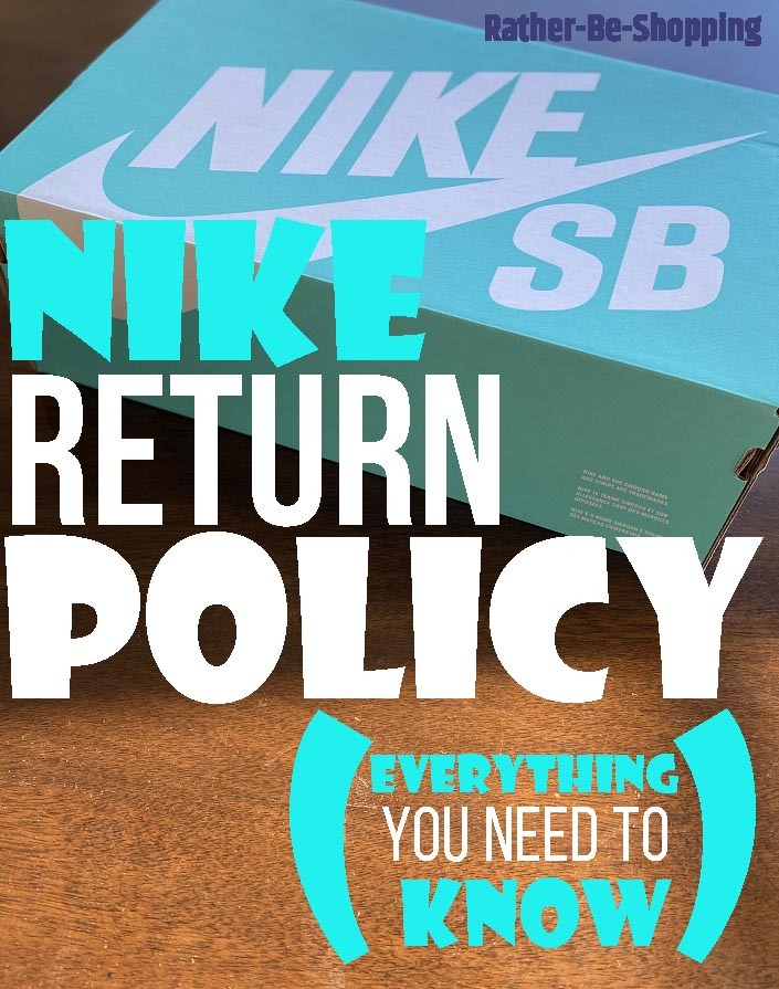 can you return nike shoes to nike outlet