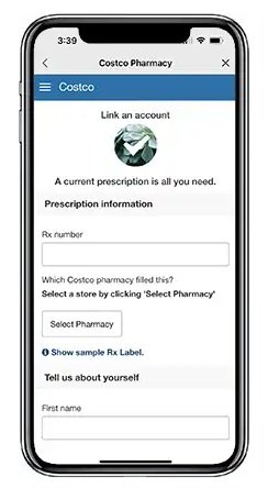 Costco Pharmacy app