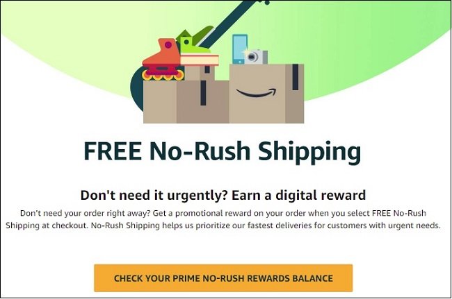 How To Check Your  No-Rush Shipping Rewards - The Money Ninja