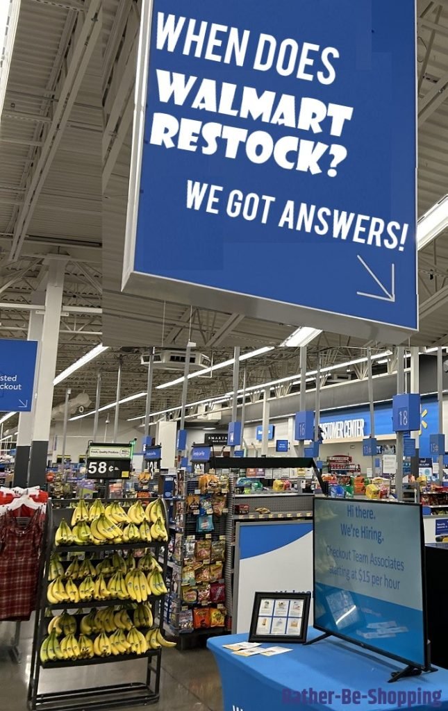 The Walmart Restocking Schedule Use This Info to Save Money