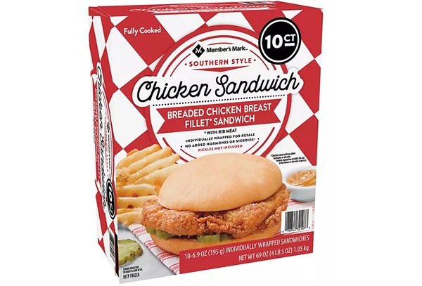 Member's Mark chicken sandwich